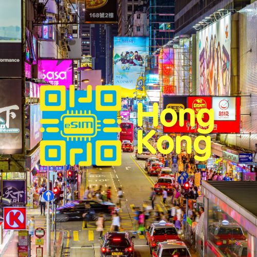 eSIM Hongkong 1GB for 7 days
